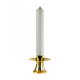 Castiçal Dourado com Vela de Cera Liquida Castiçal Dourado com Vela de Cera Liquida
