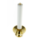 Castiçal Dourado com Vela de Cera Liquida Castiçal Dourado com Vela de Cera Liquida