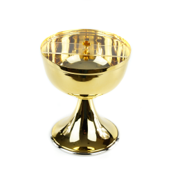 Píxide Dourada com Tampa em Acrílico