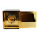Sacrário em Madeira com Porta Trabalhada em Dourado com Custódia/Ostensório Incorporado Sacrário em Madeira com Porta Trabalhada em Dourado com Custódia/Ostensório Incorporado